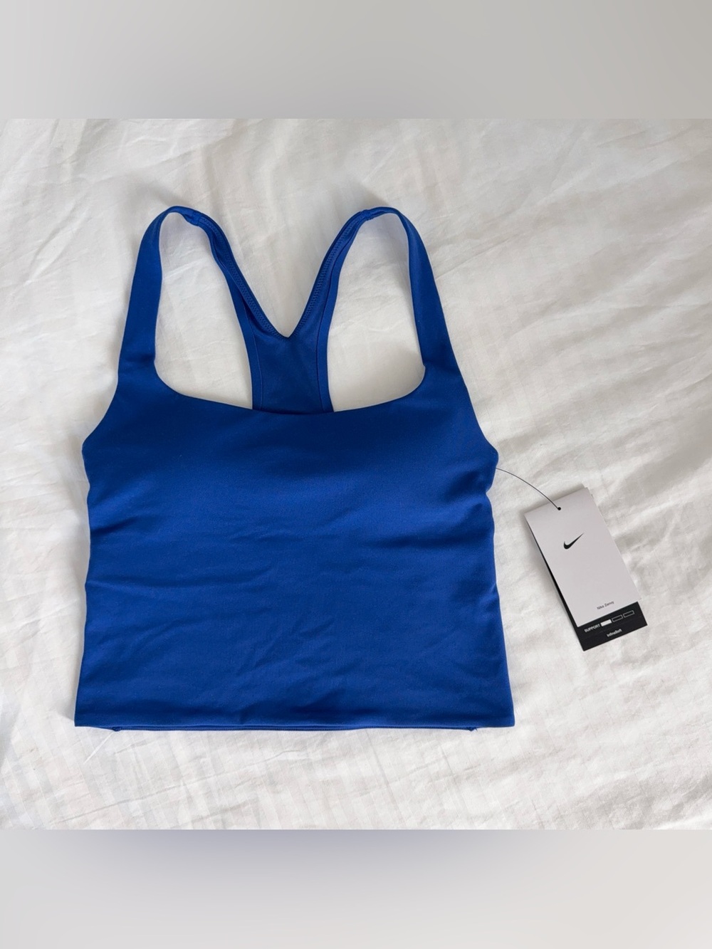 Nike Zenvy 💙 Royal Blue Racerback Sport Crop